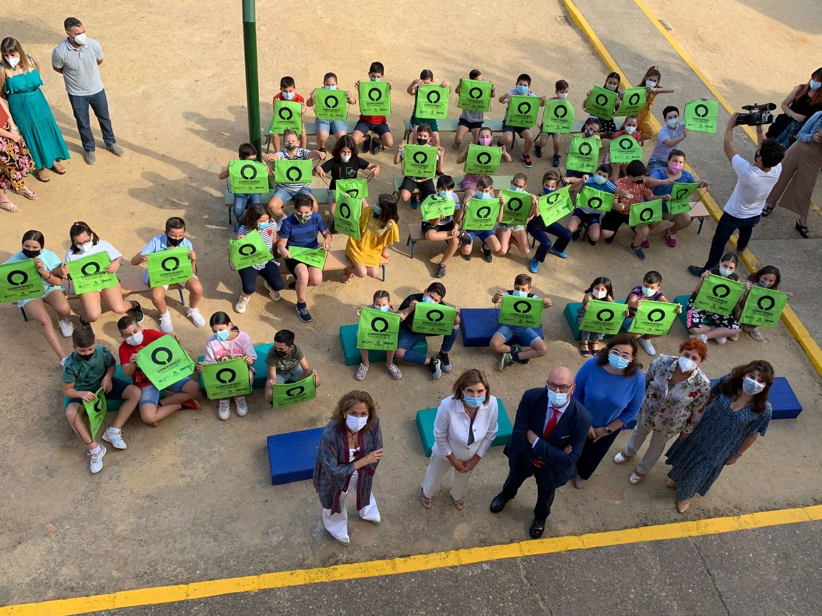 Actividad de Cooperativas Agro-alimentarias de Andalucía en el CEIP Consolación de Dos Hermanas (Sevilla).