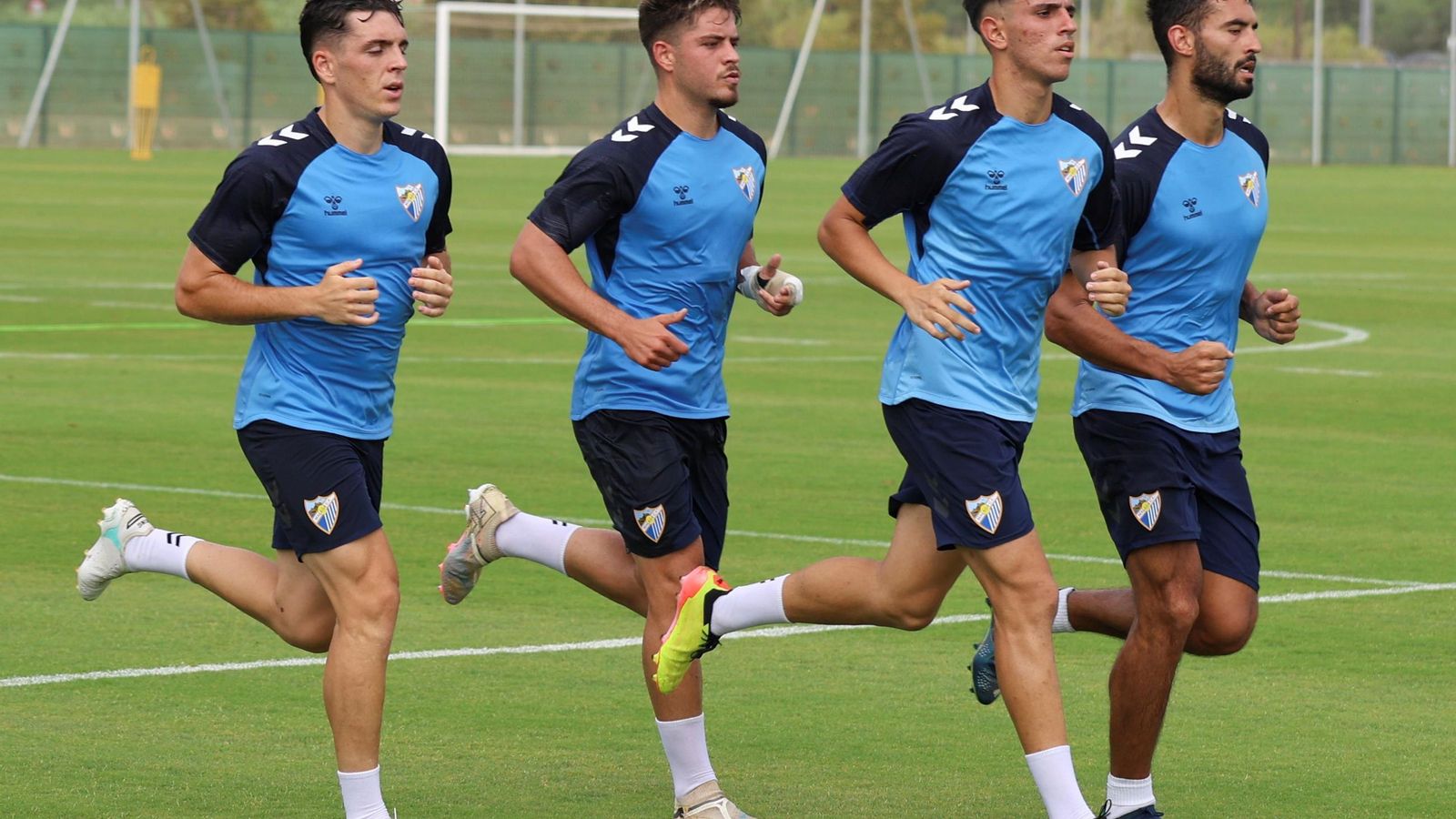 El Málaga CF prueba la Ciudad Deportiva de Arraijanal