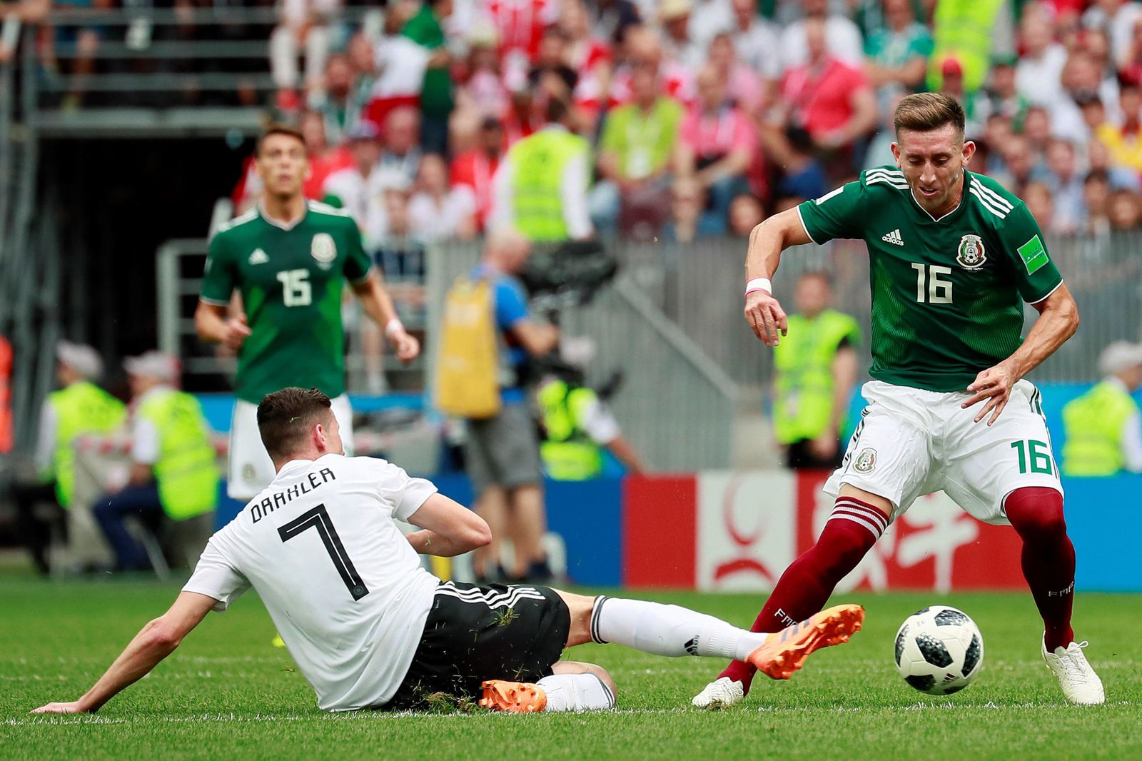 Las imágenes del Alemania-México