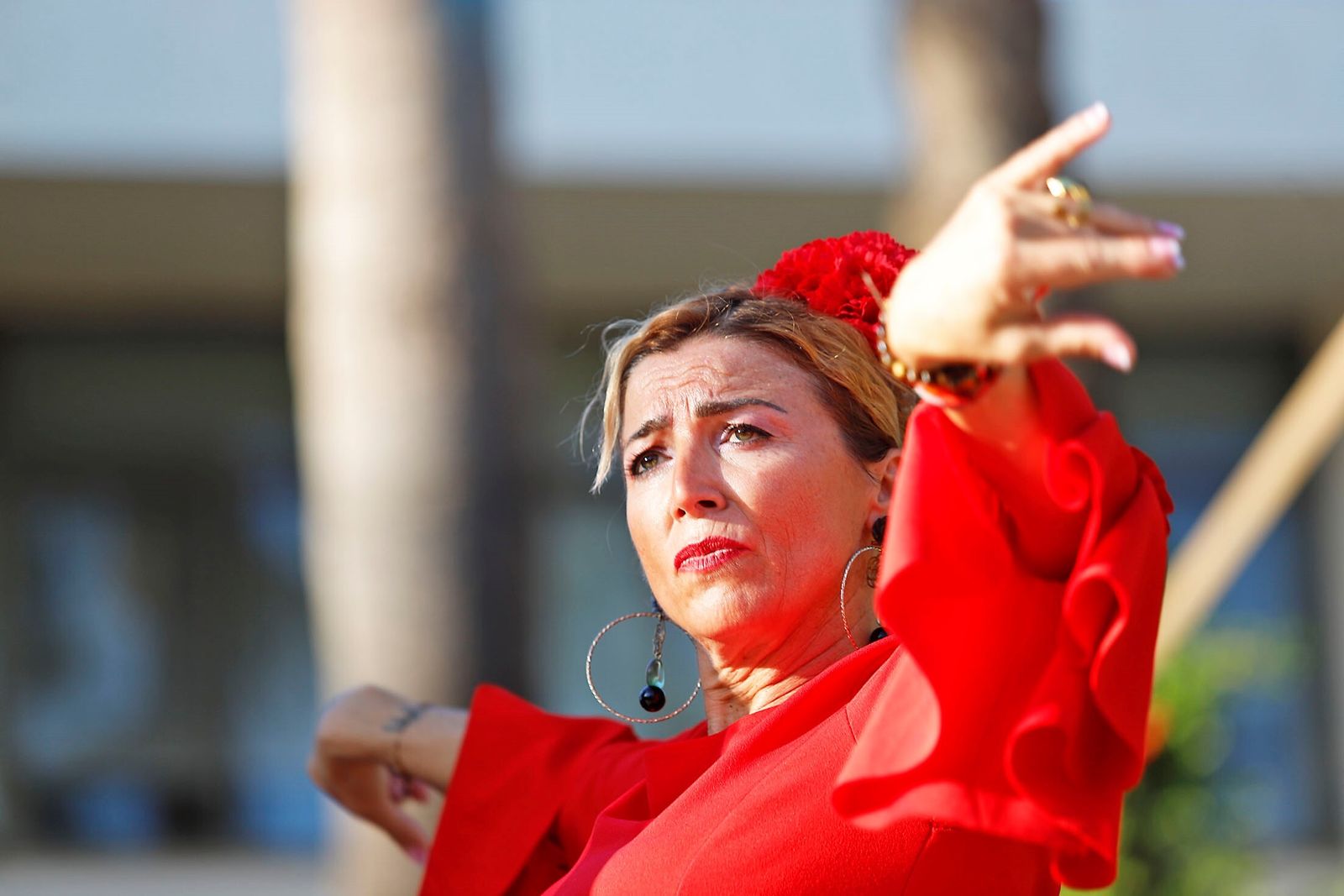 Imagen de archivo de un baile de sevillanas