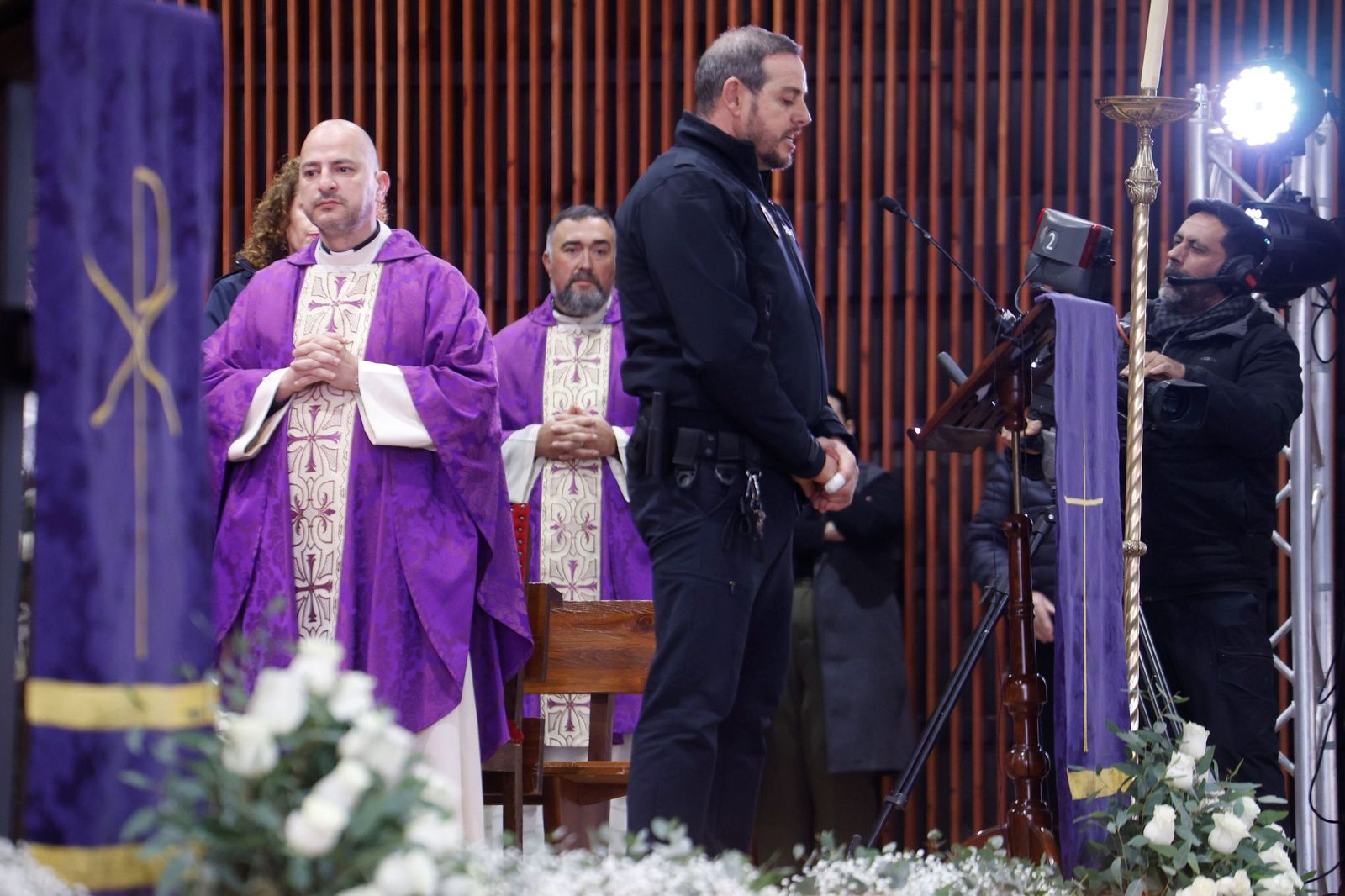Las imágenes de la misa funeral en Adamuz por las víctimas del accidente de tren