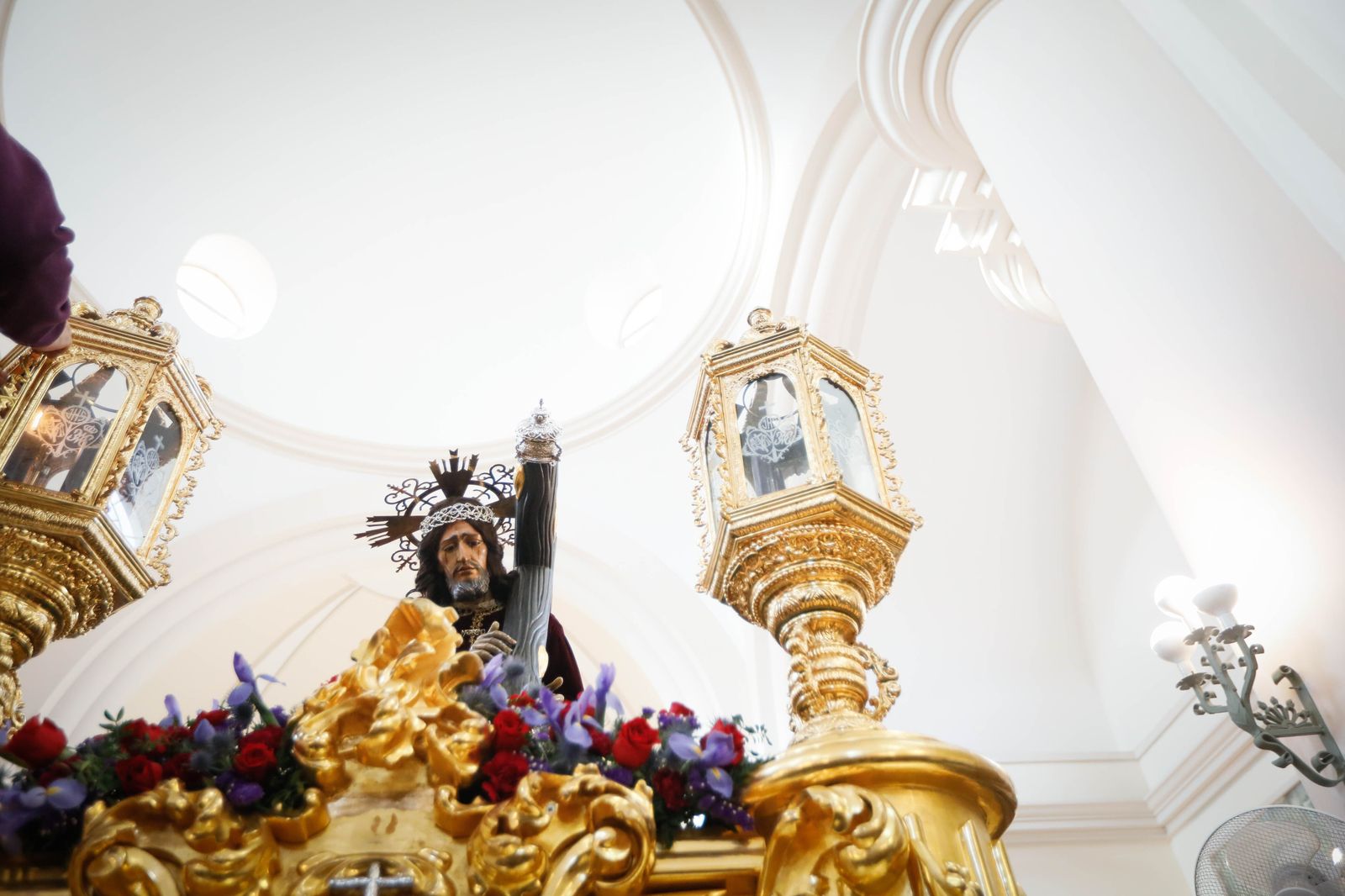 La procesión del Encuentro, en imágenes