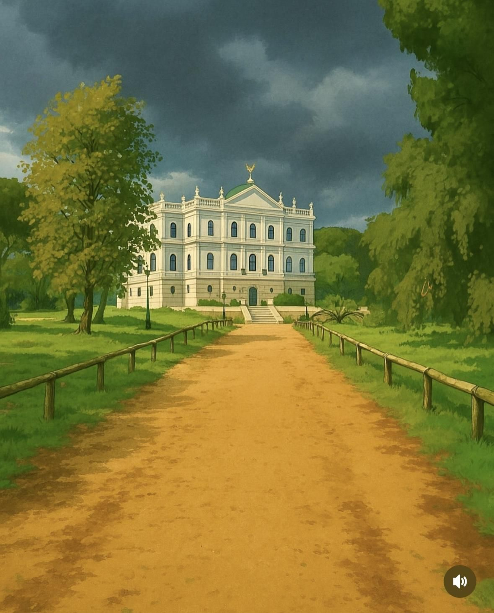 Así se vería Huelva en el universo japonés Ghibli, una creación de ViajeroGoloso con Inteligencia Artificial