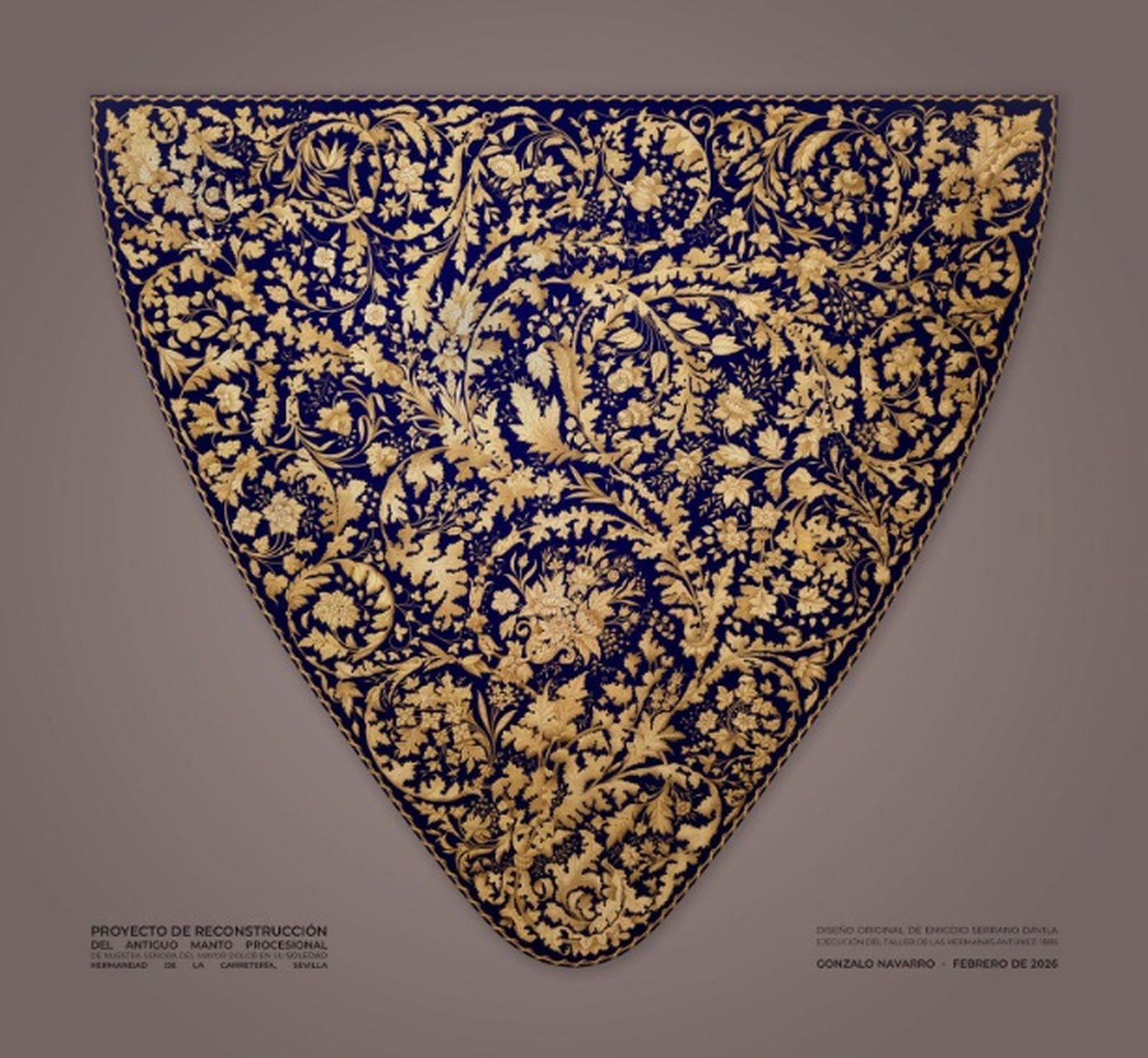 El proyecto de recuperación de este primitivo manto