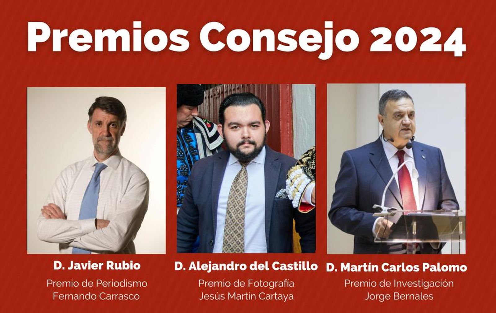 Imágenes de los premiados