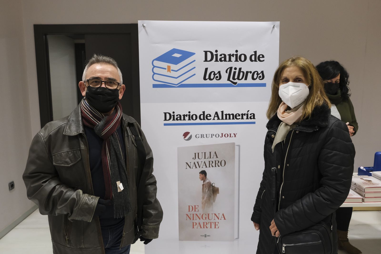 Fotogalería Diario de los Libros, con Julia Navarro. Almería