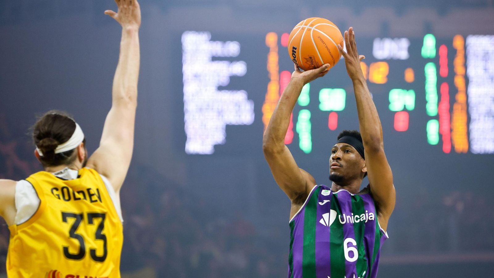 Las fotos del AEK Atenas-Unicaja de la Final Four de la Basketball Champions League