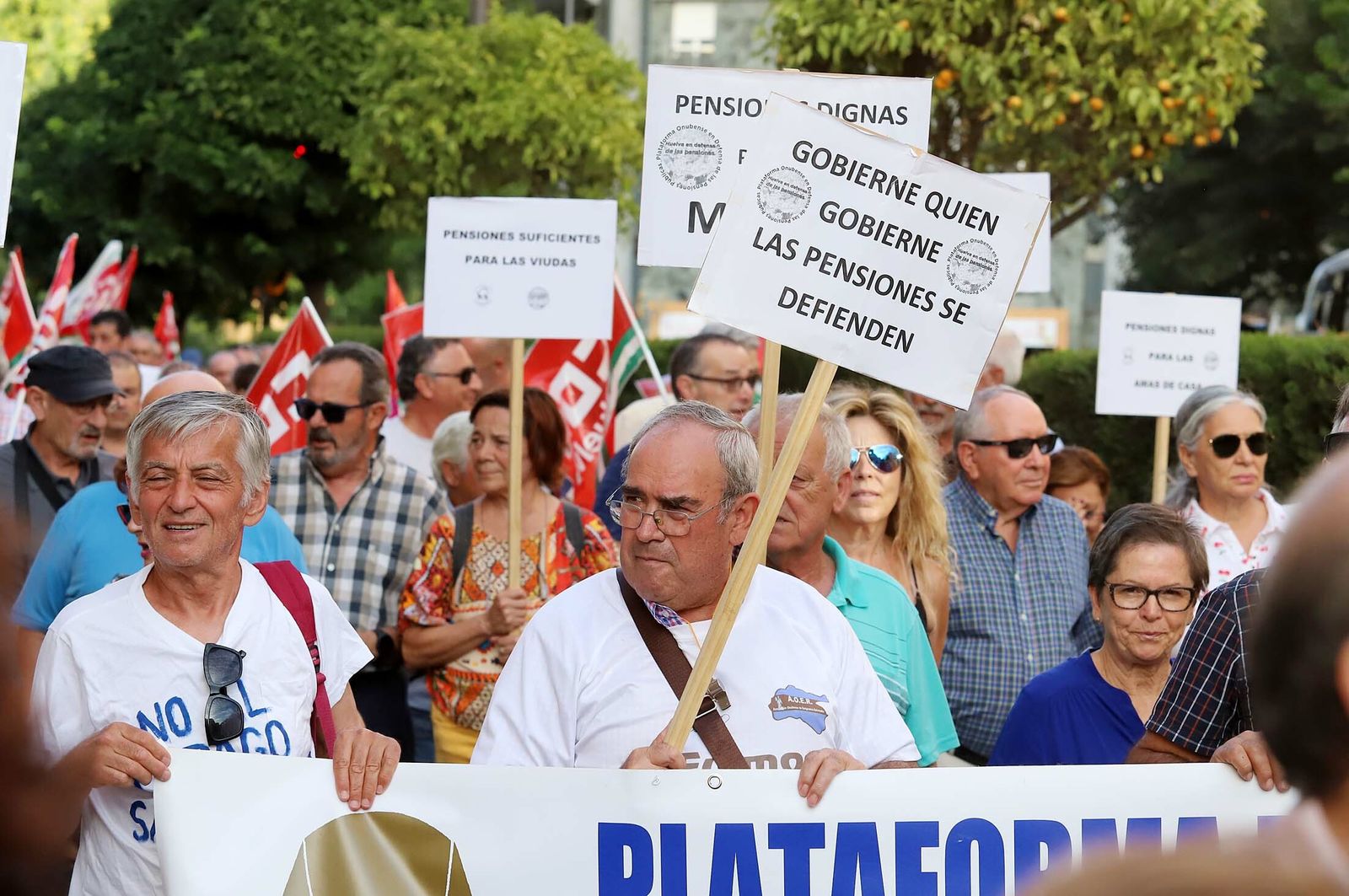 Imágenes de la manifestación "Por unas pensiones dignas"