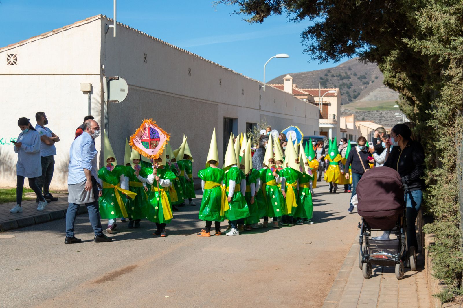 Cerca de 300 alumnos de la Costa celebran un Viernes de Dolores muy especial