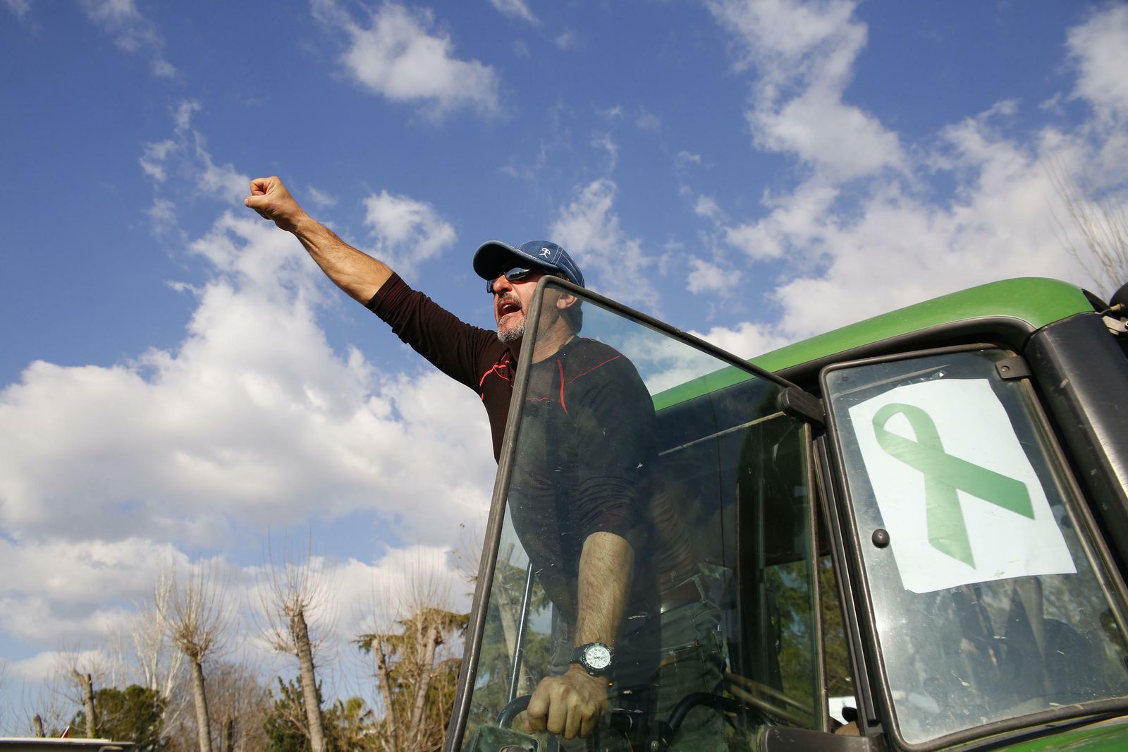 Curiosidades: las mejores fotos de la manifestación del campo en Granada