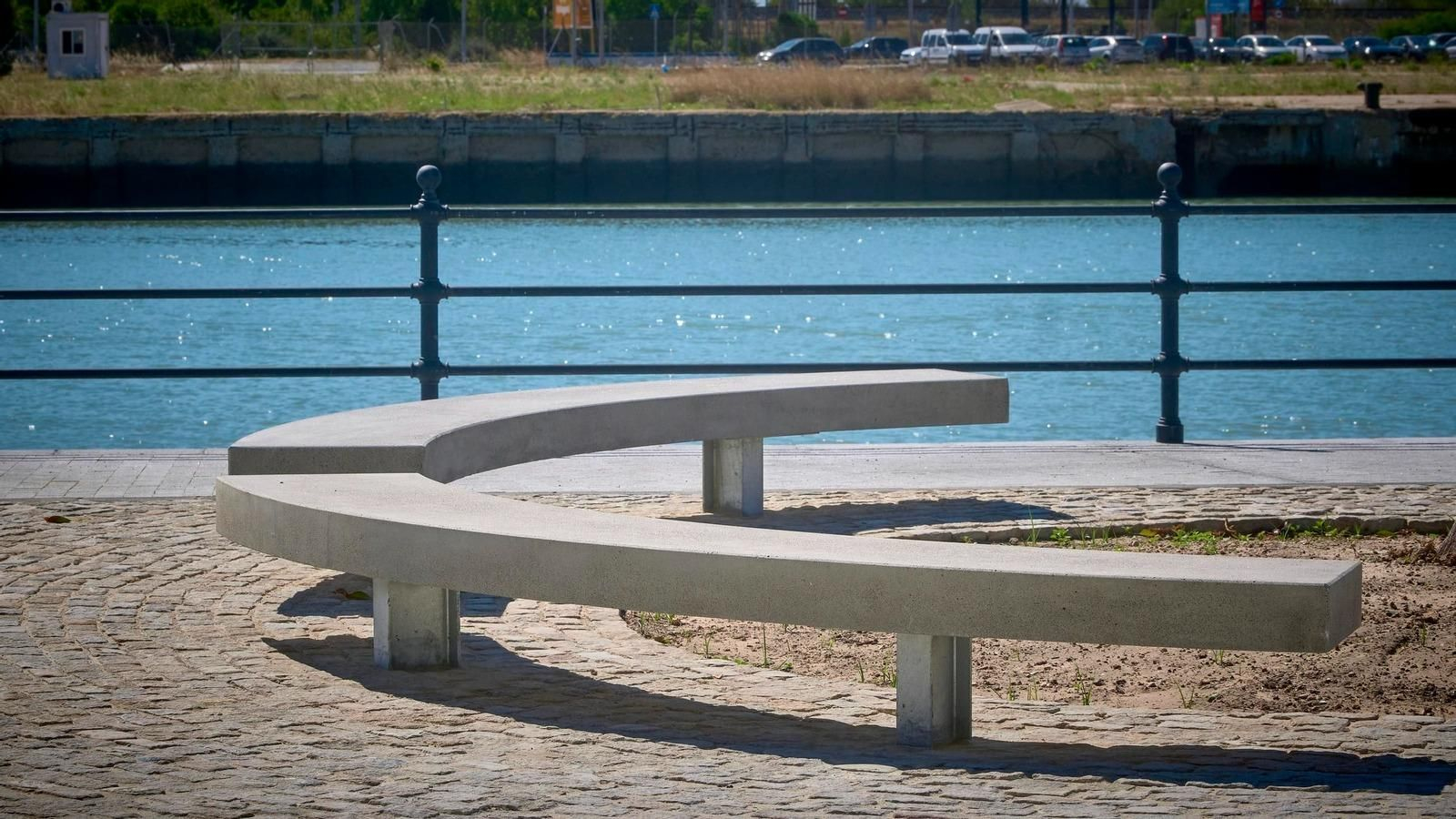 Un detalle del parque Calderón, en El Puerto.
