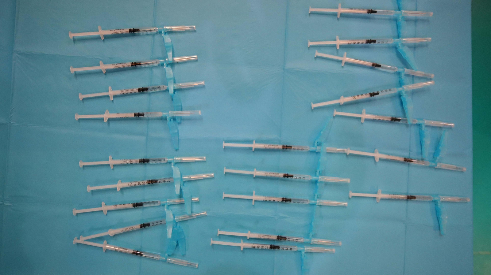 Vacunación de profesores en Algeciras