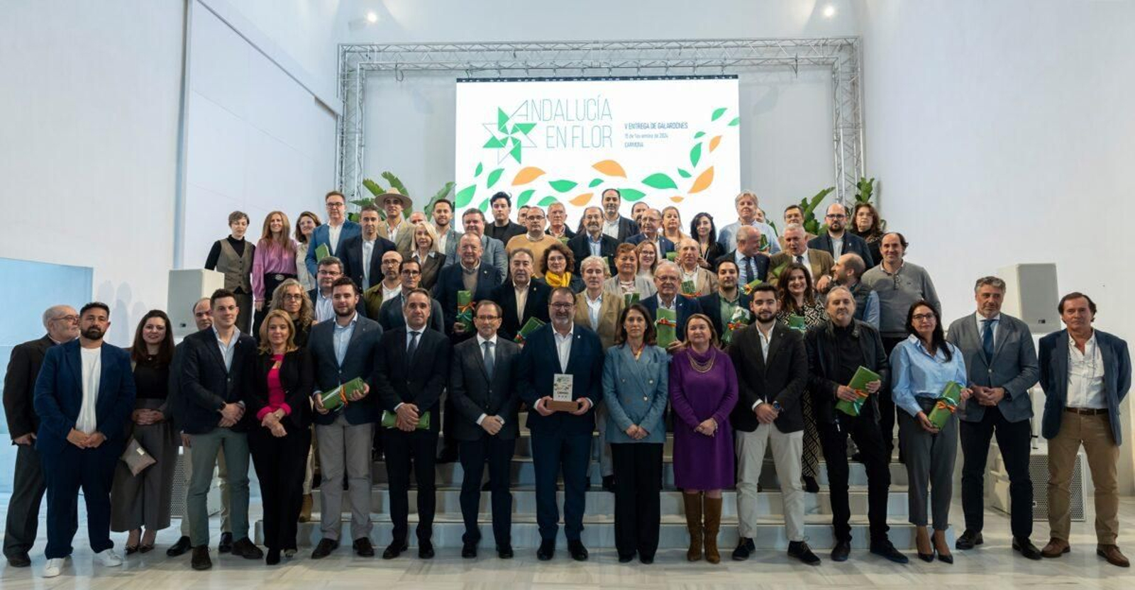 Cabra recibe los premios Andalucía en Flor.