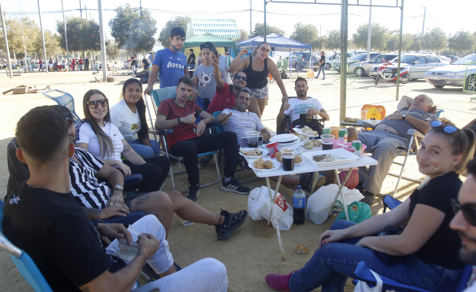 Los peroles por San Rafael, en fotografías