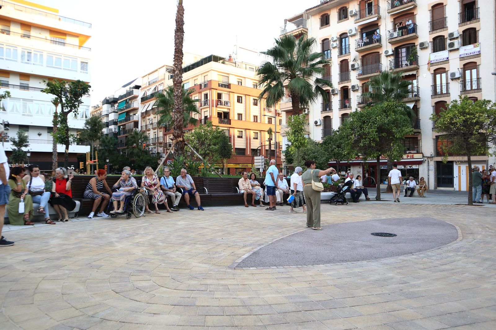 Inauguración de la Plaza de La Merced de Huelva en imágenes