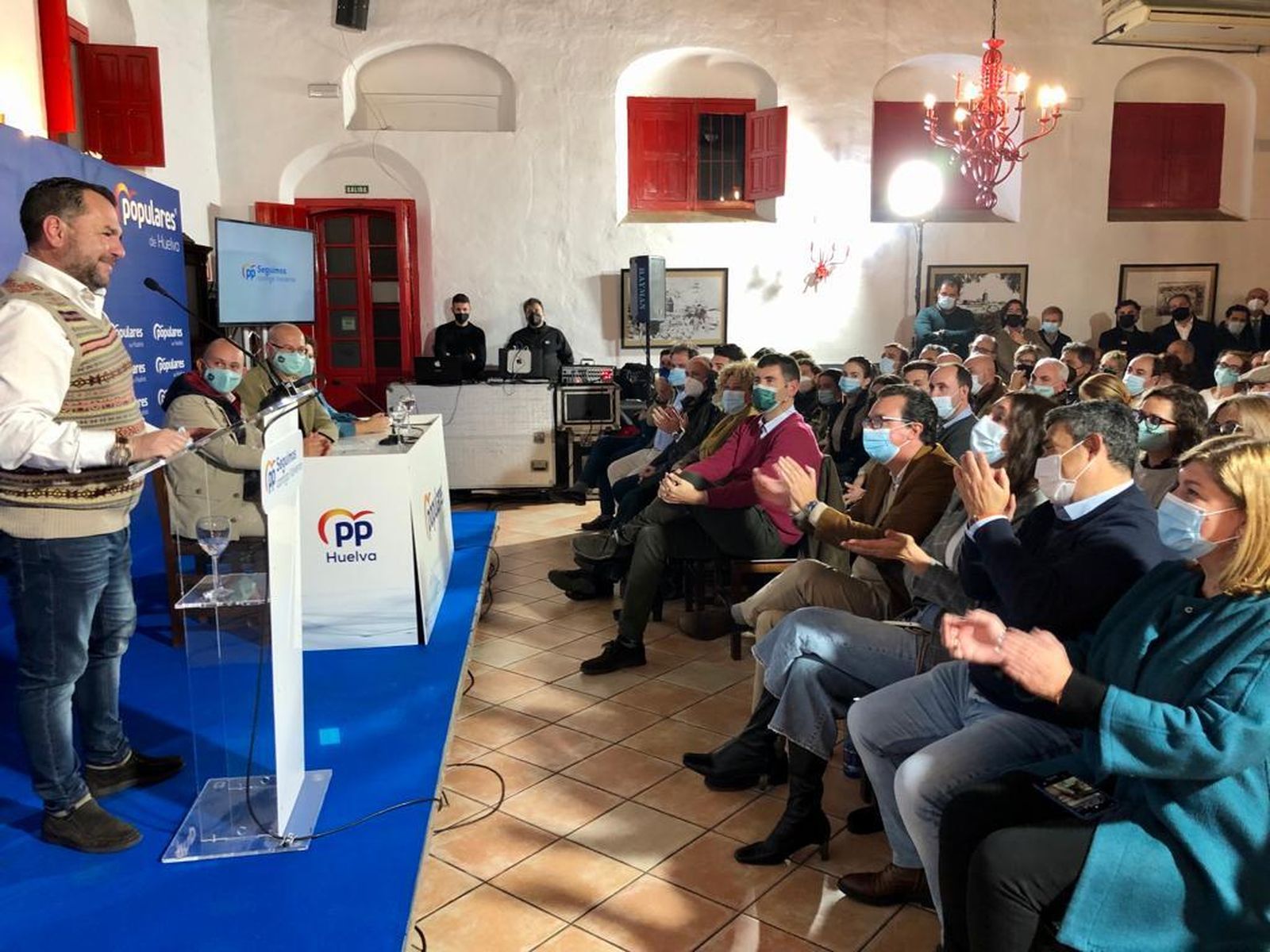 José Domingo Doblado, durante su intervención.