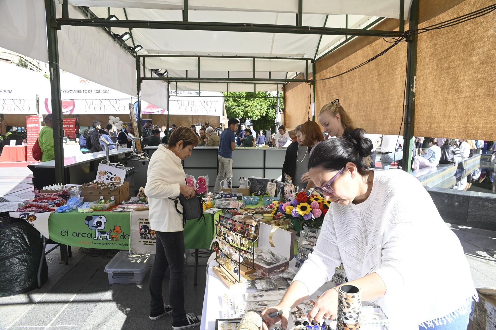 En fotos, el Mercado de Otoño en la Plaza de las Tendillas de Córdoba