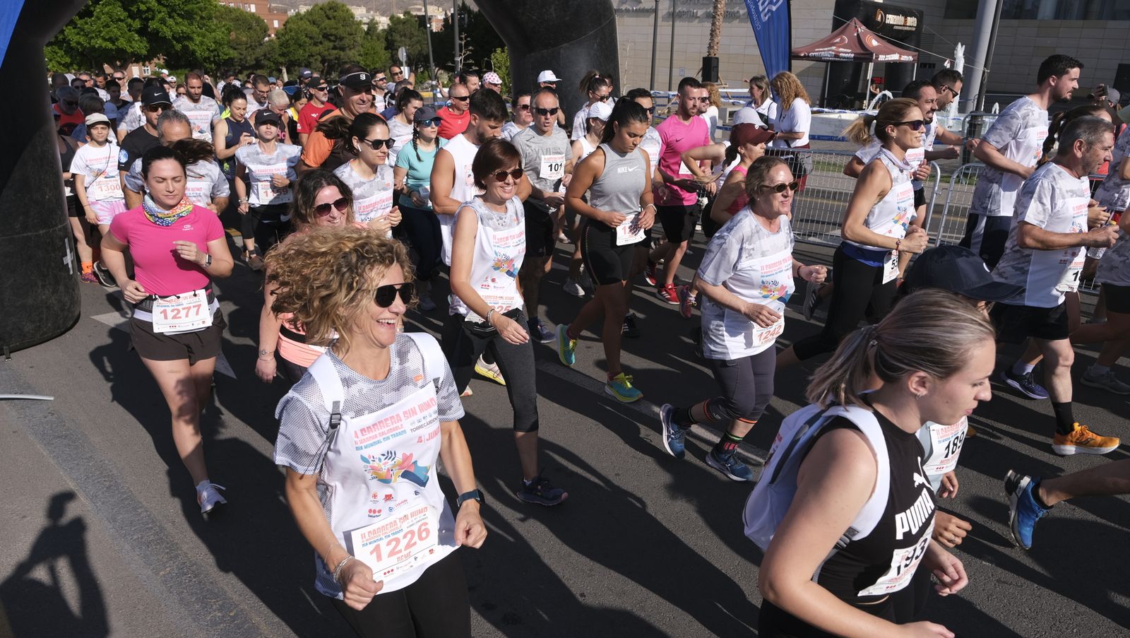 Imágenes de la II Carrera Sin Humo, en Almería