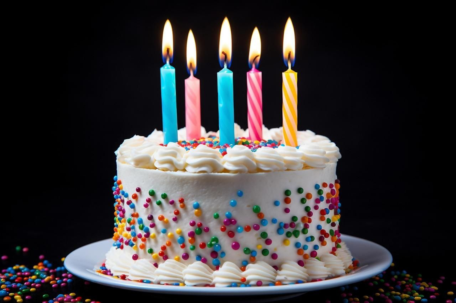 Tarta de cumpleaños.