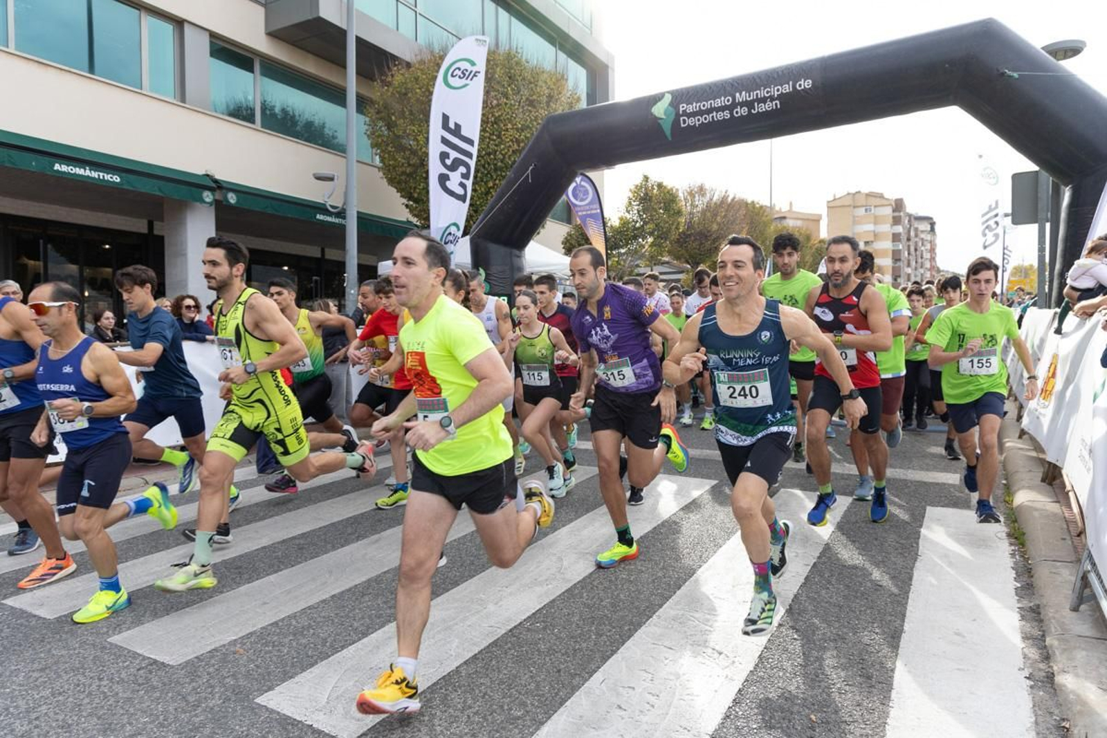 Jaén corre por la NO violencia y la igualdad en la XI carrera organizada por CSIF, en imágenes