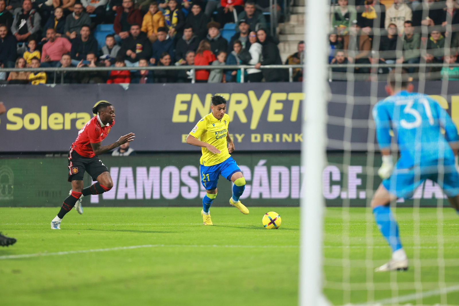 Las imágenes del Cádiz CF-Manchester United