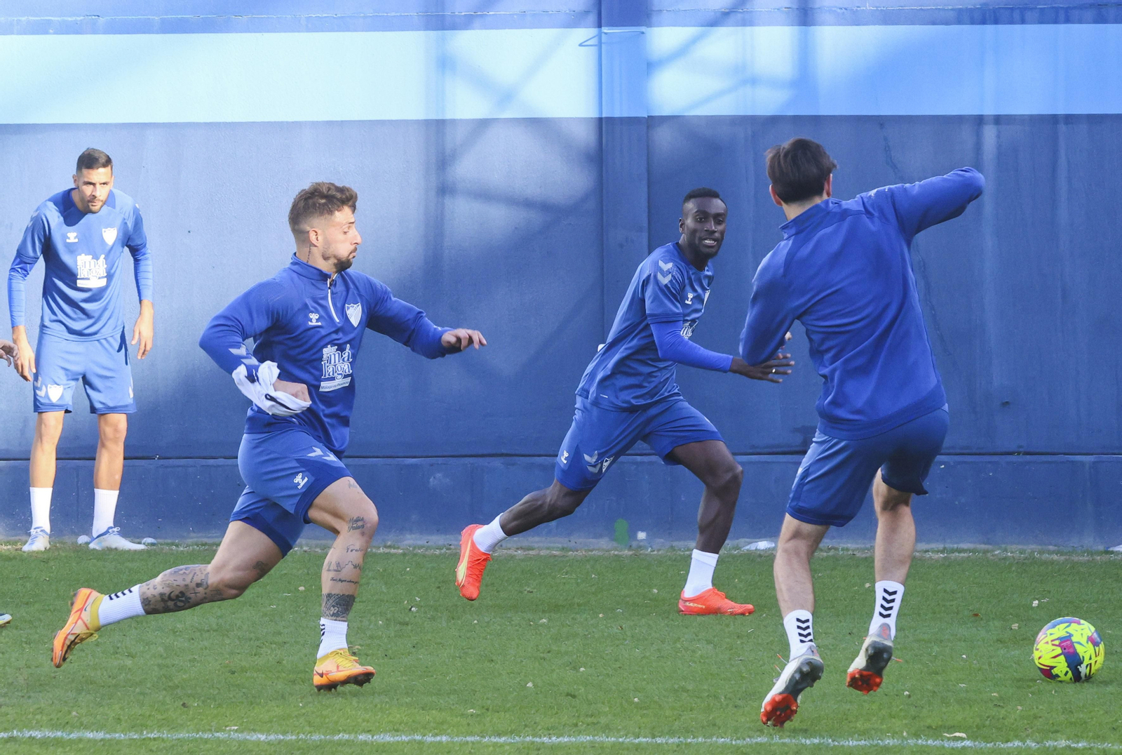 Las fotos de la vuelta al trabajo del Málaga CF