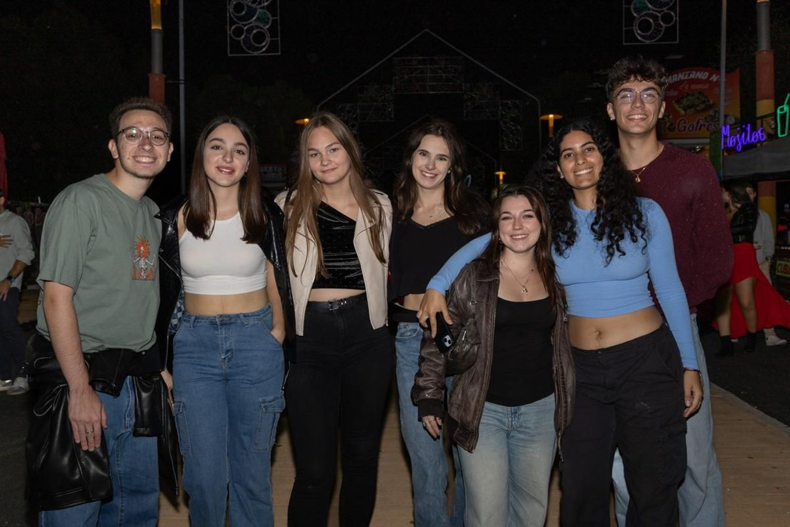 Feria de noche de San Lucas, en imágenes