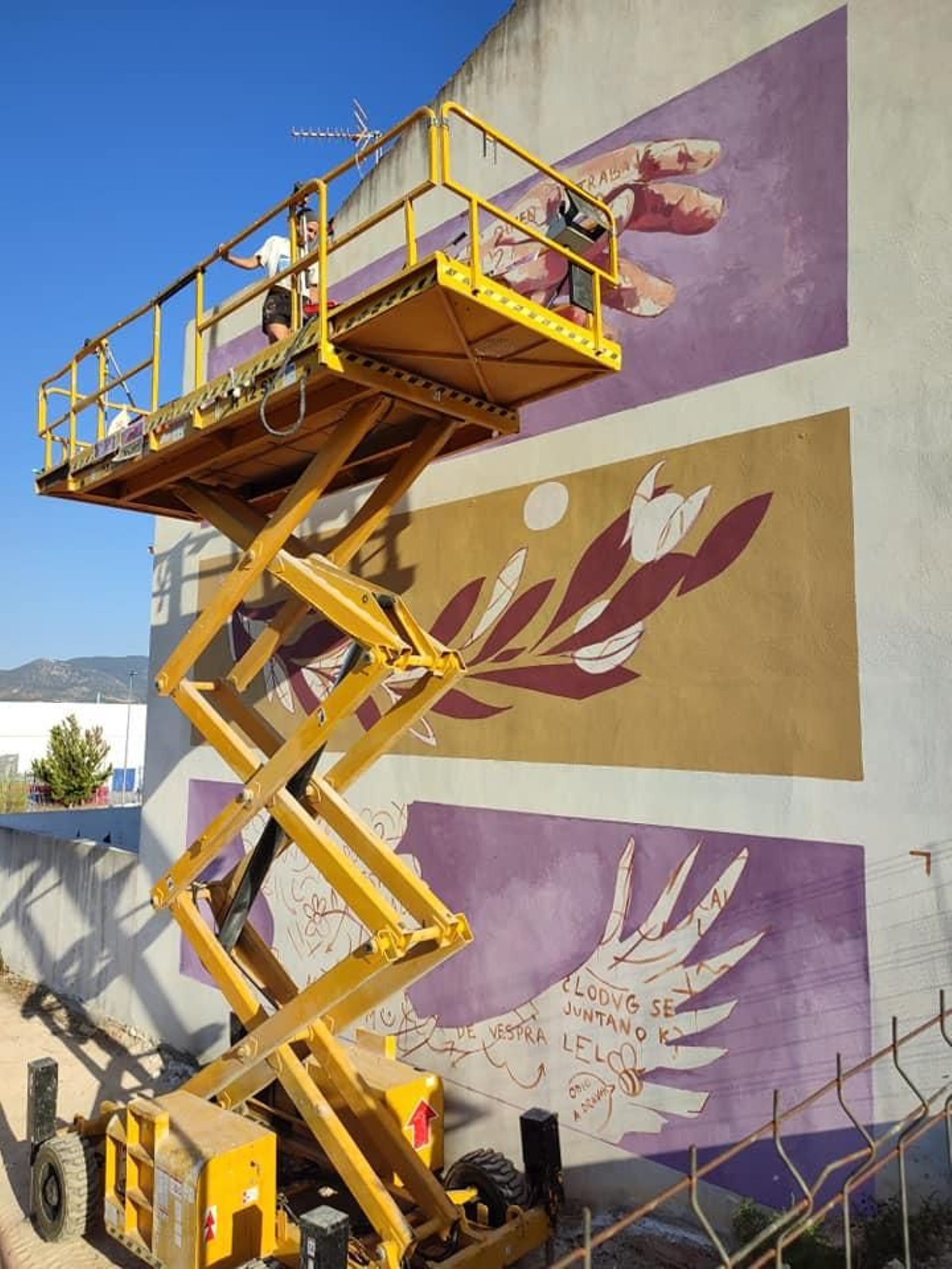 Los murales de Abierto por Arte, en Cárcheles, en imágenes