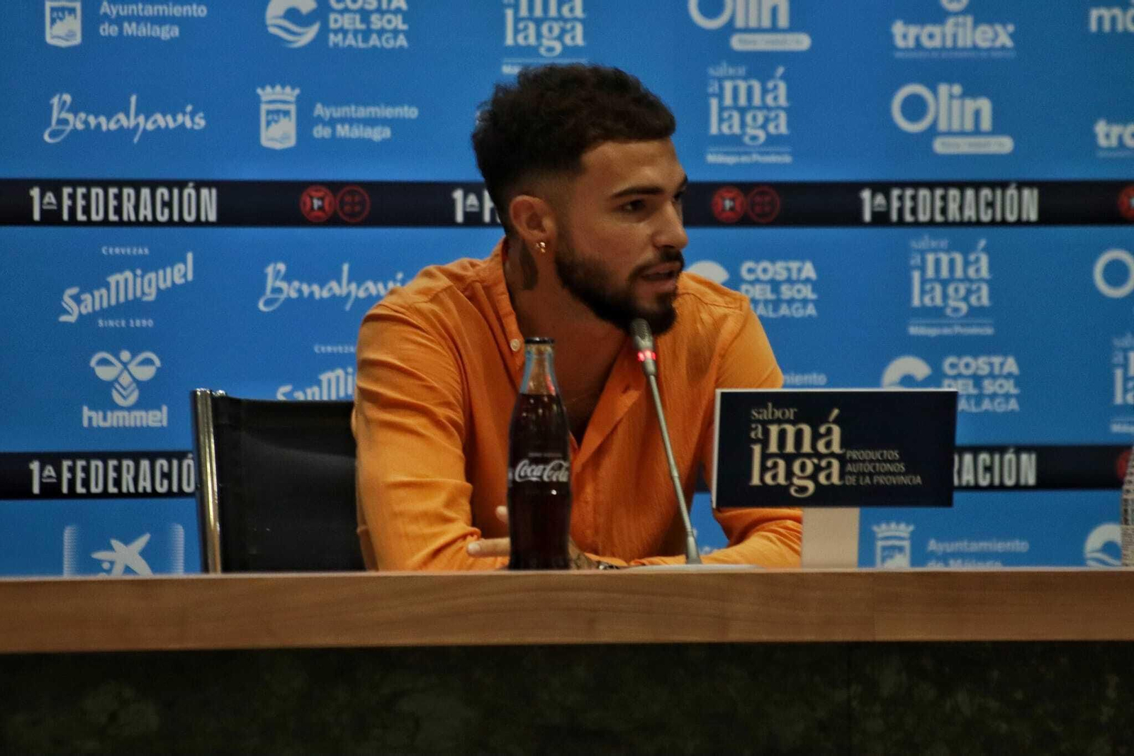 La presentación de Dani Sánchez, en imágenes