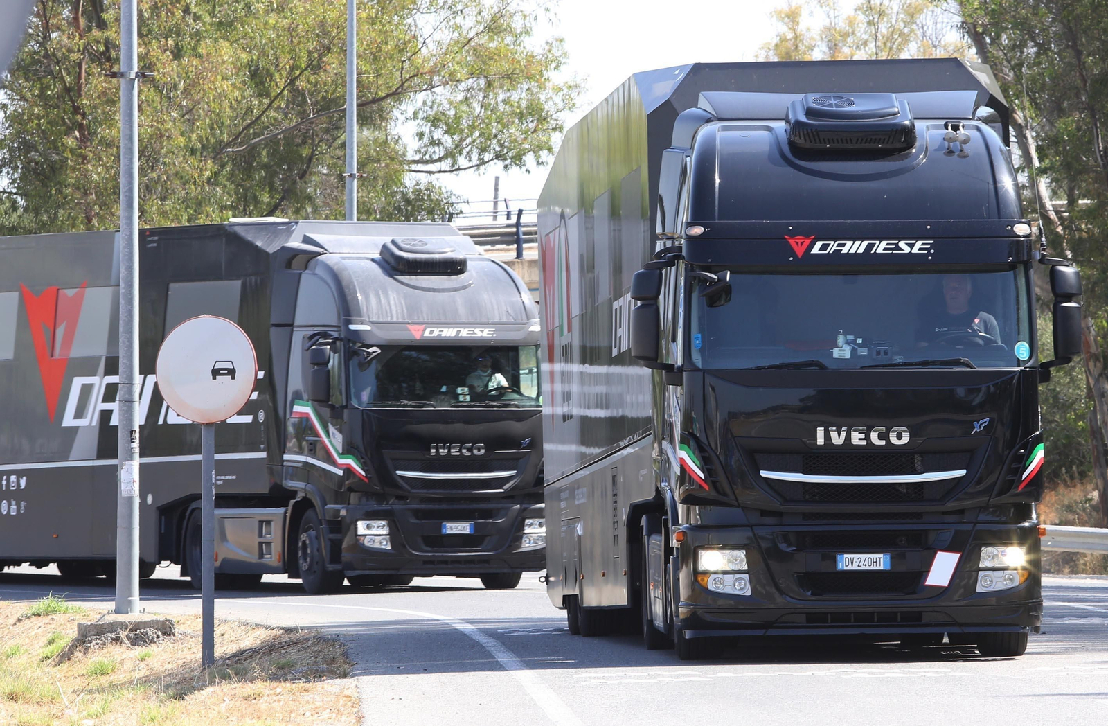 Preparativos para el Gran Premio de España de Moto GP en Jerez