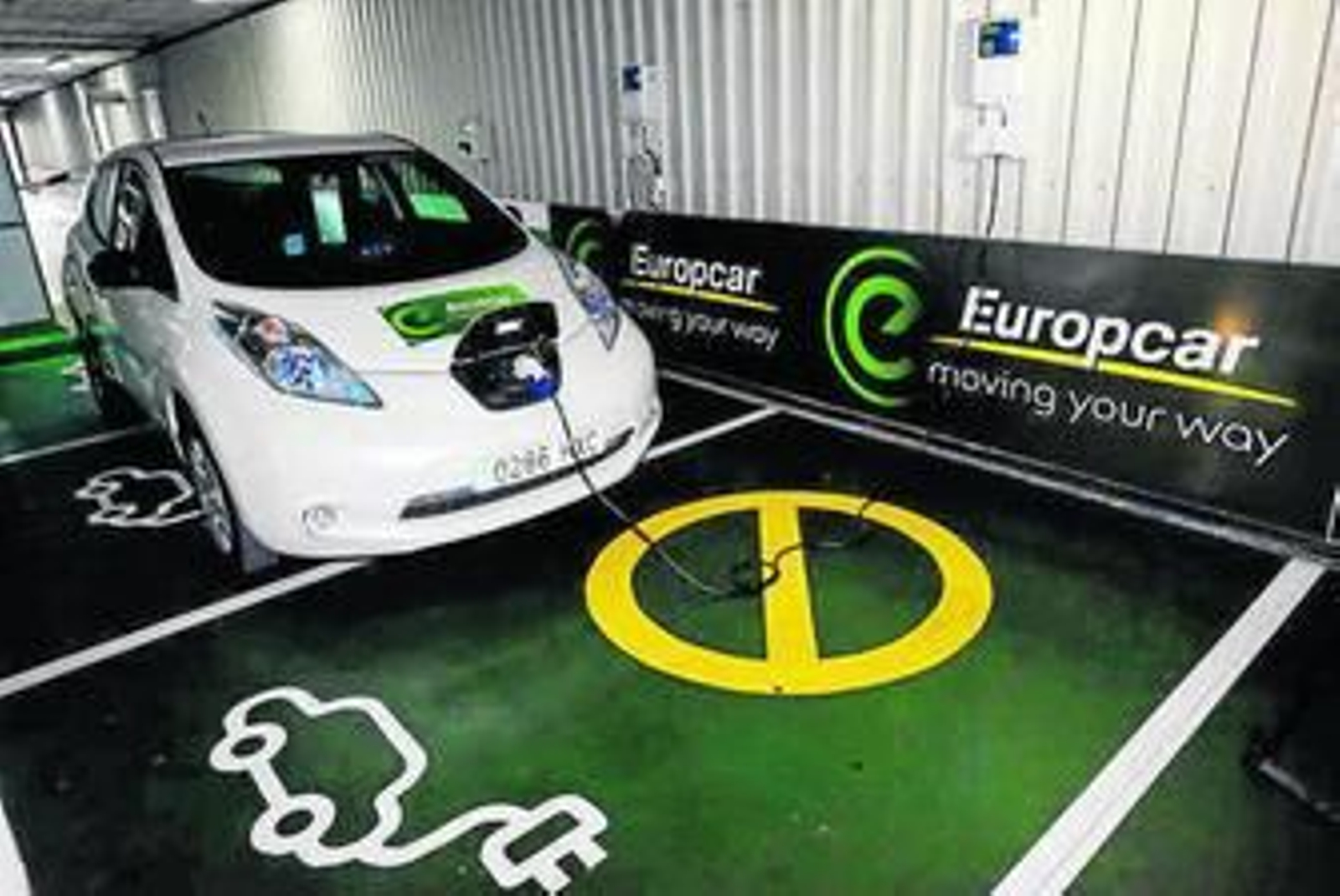 Uno de los vehículos eléctricos.