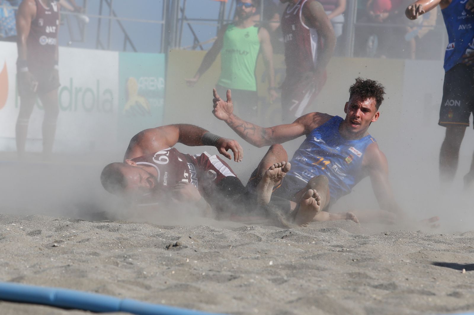 Las fotos del Torneo Internacional  de España de balonmano playa de La Línea