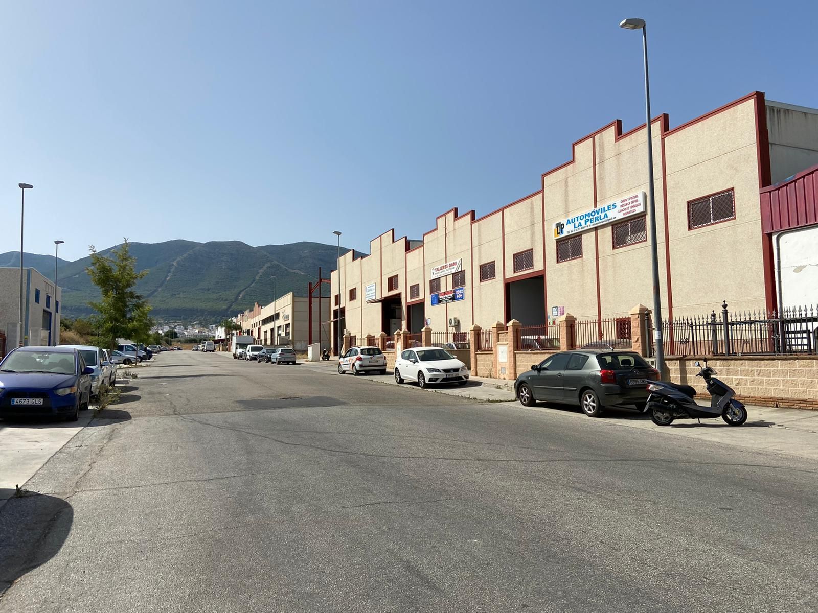 Polígono industrial La Rosa, en Alhaurín el Grande.