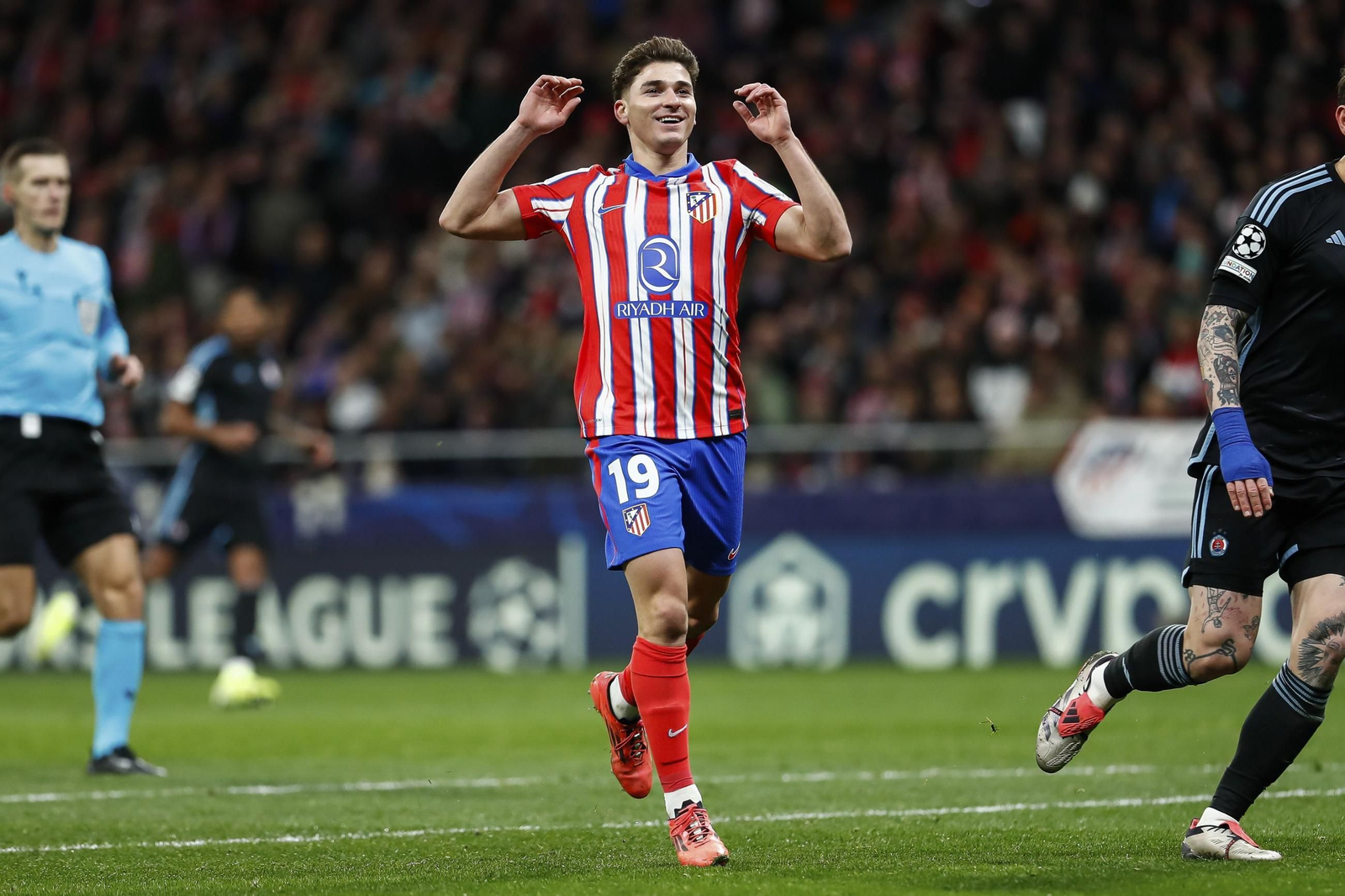 Las fotos del Atlético de Madrid - Slovan de Bratislava