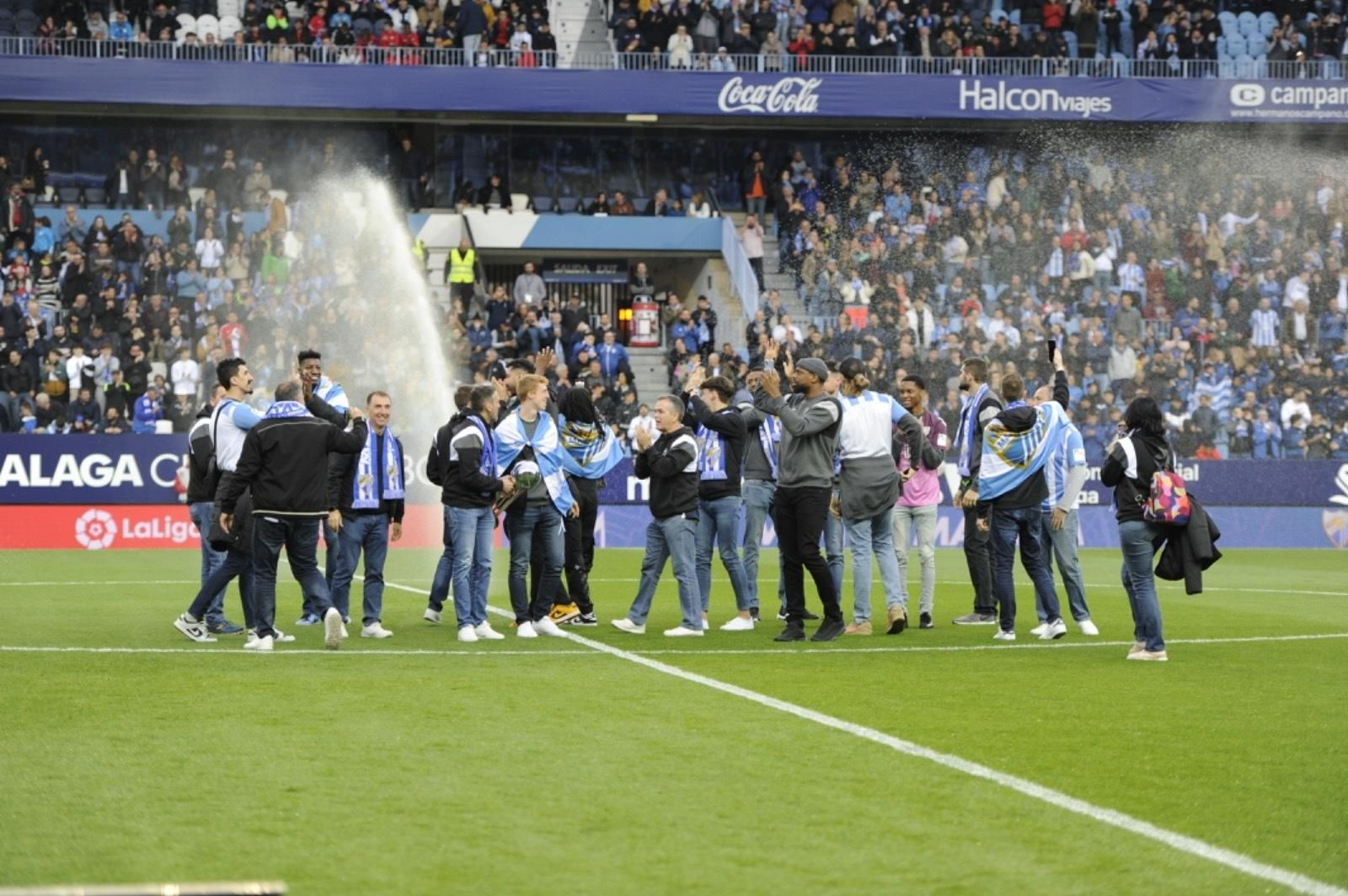 El Málaga CF-Racing, en fotos