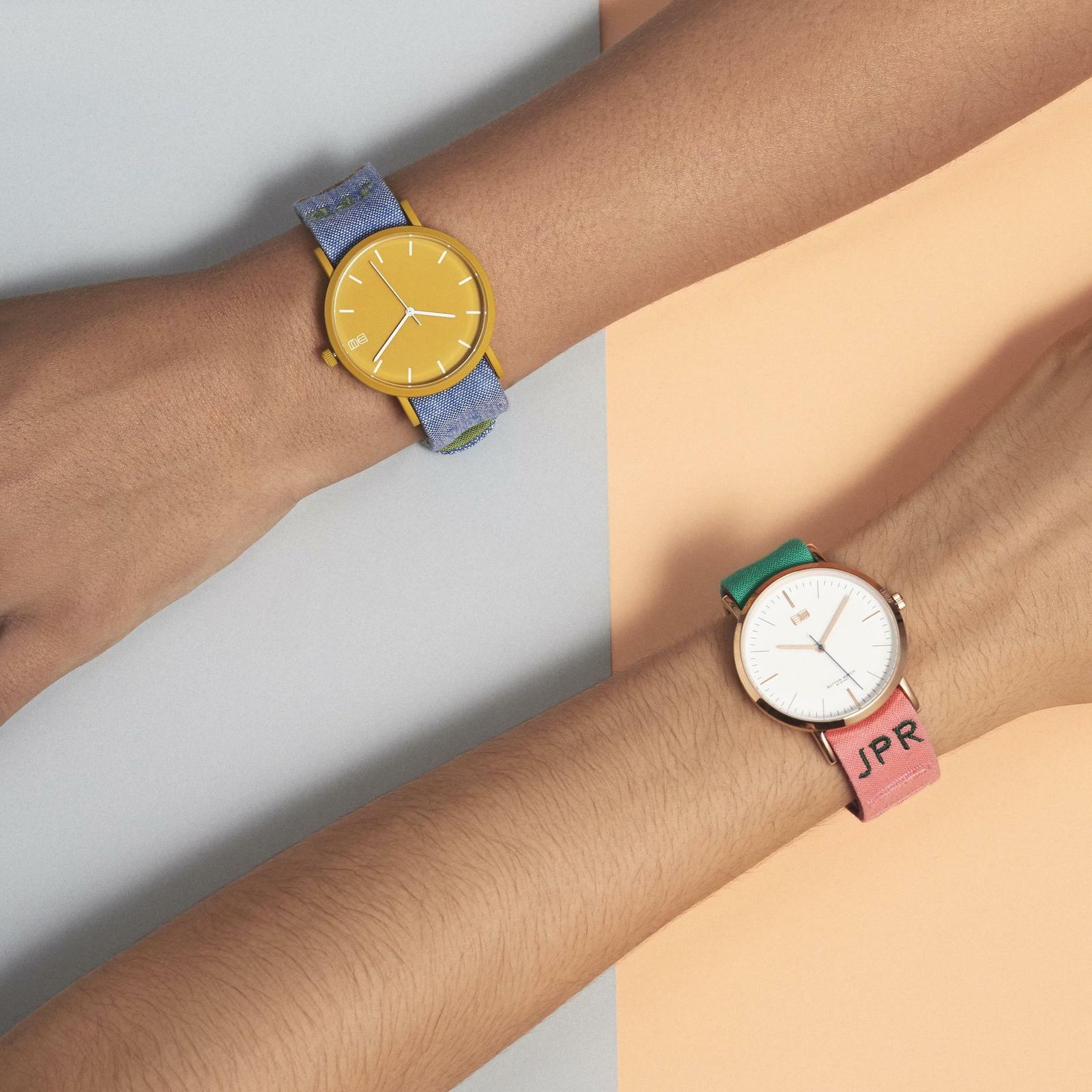 Correas personalizadas.