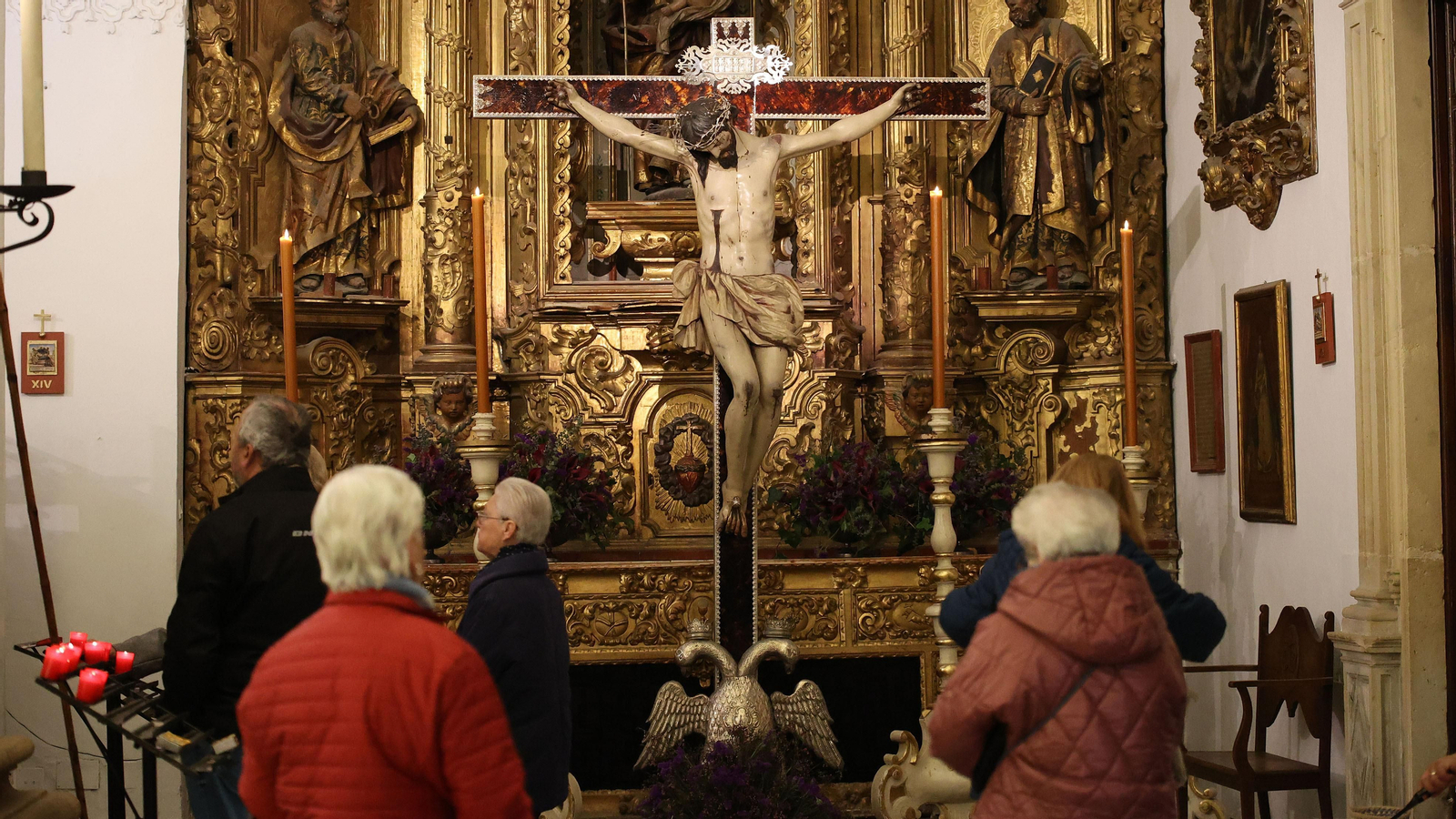 Besapiés y besamanos del primer viernes de marzo de la cuaresma de Jerez