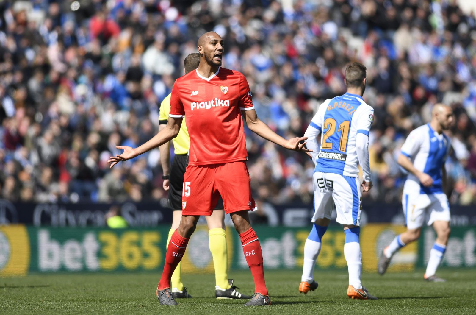 Las imágenes del Leganés-Sevilla