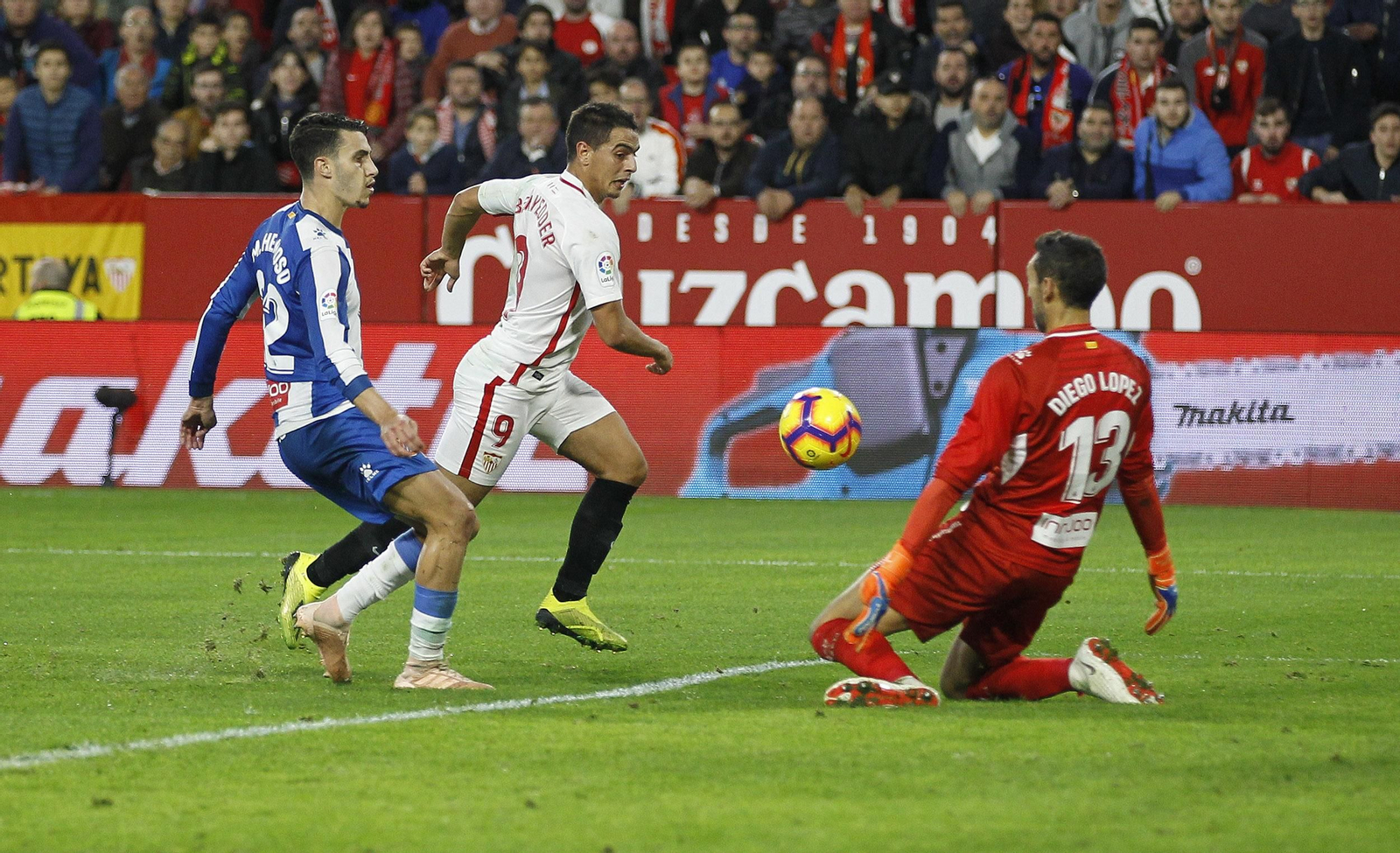 Las imágenes del Sevilla-Espanyol