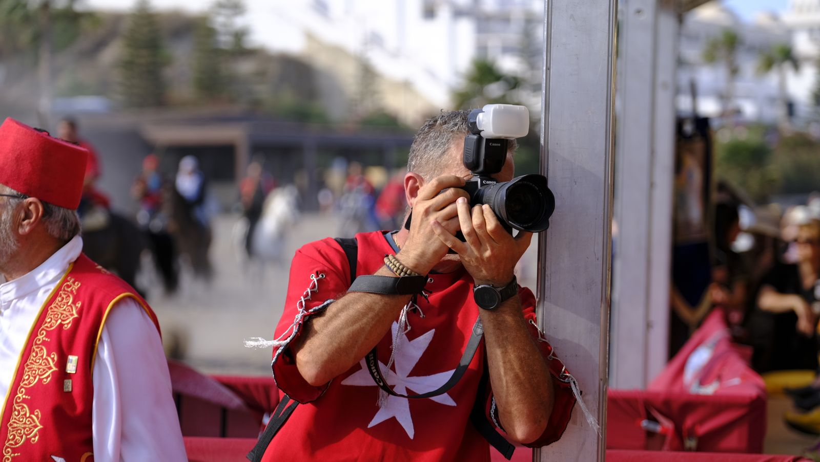 Moros y Cristianos de Mojácar en la Playa del Lance, en imágenes
