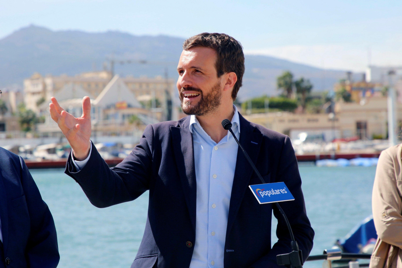 Pablo Casado, este jueves en Melilla