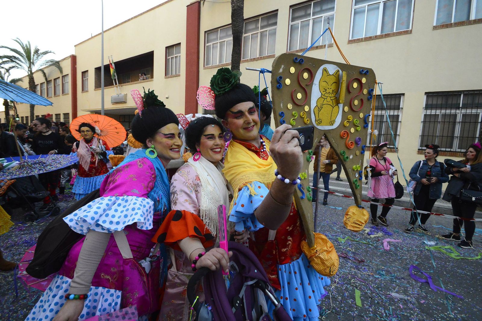 Las imágenes de la cabalgata del humor