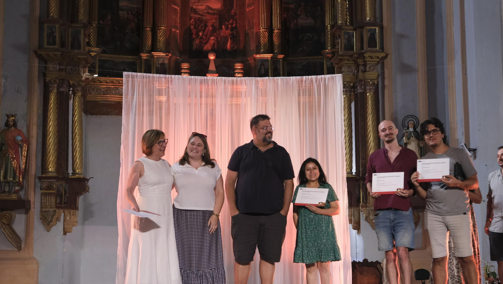 Entrega de diplomas a los alumnos de la Academia Musical del Festival de Vélez Blanco