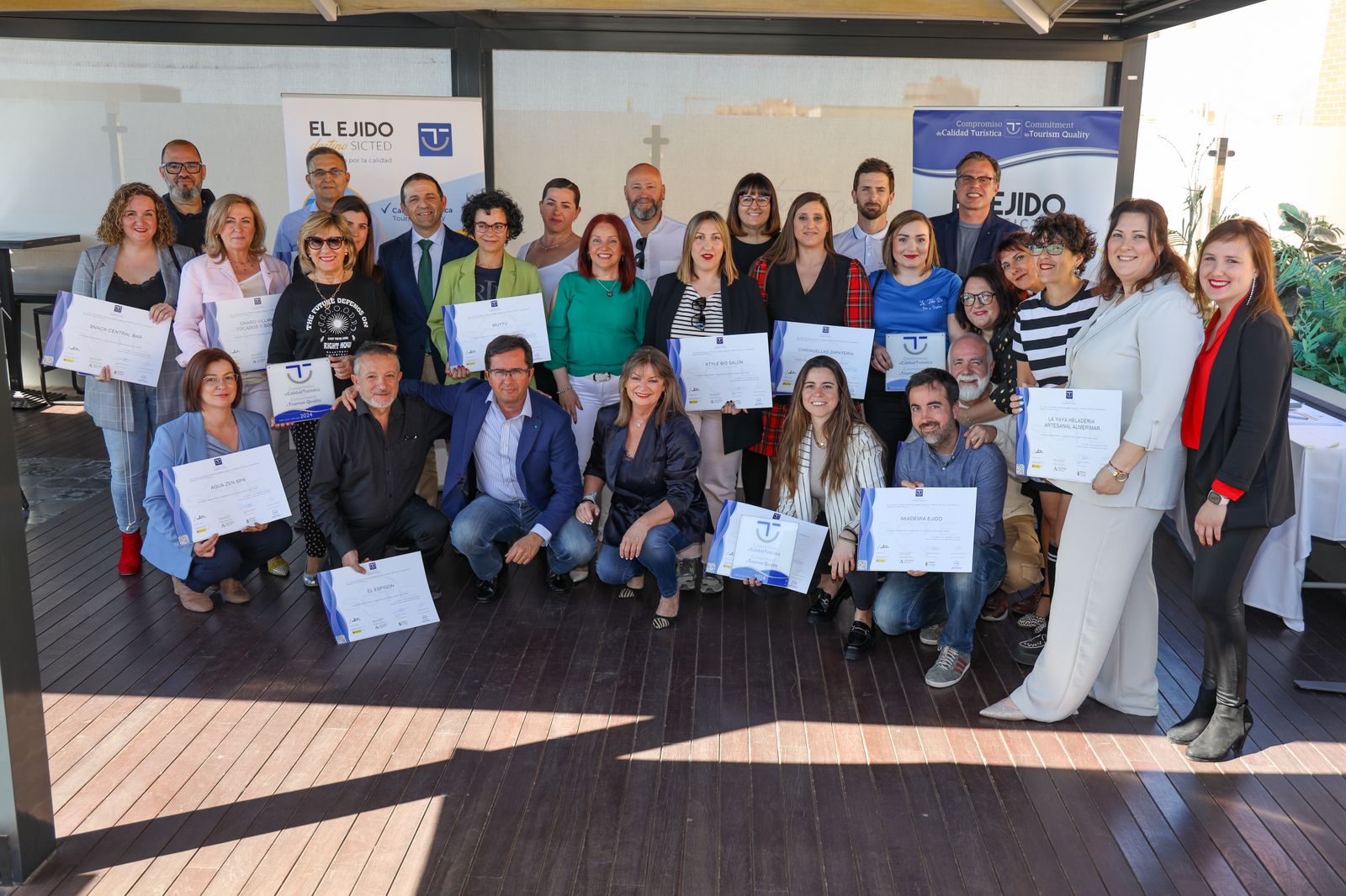 Entrega de certificados SICTED