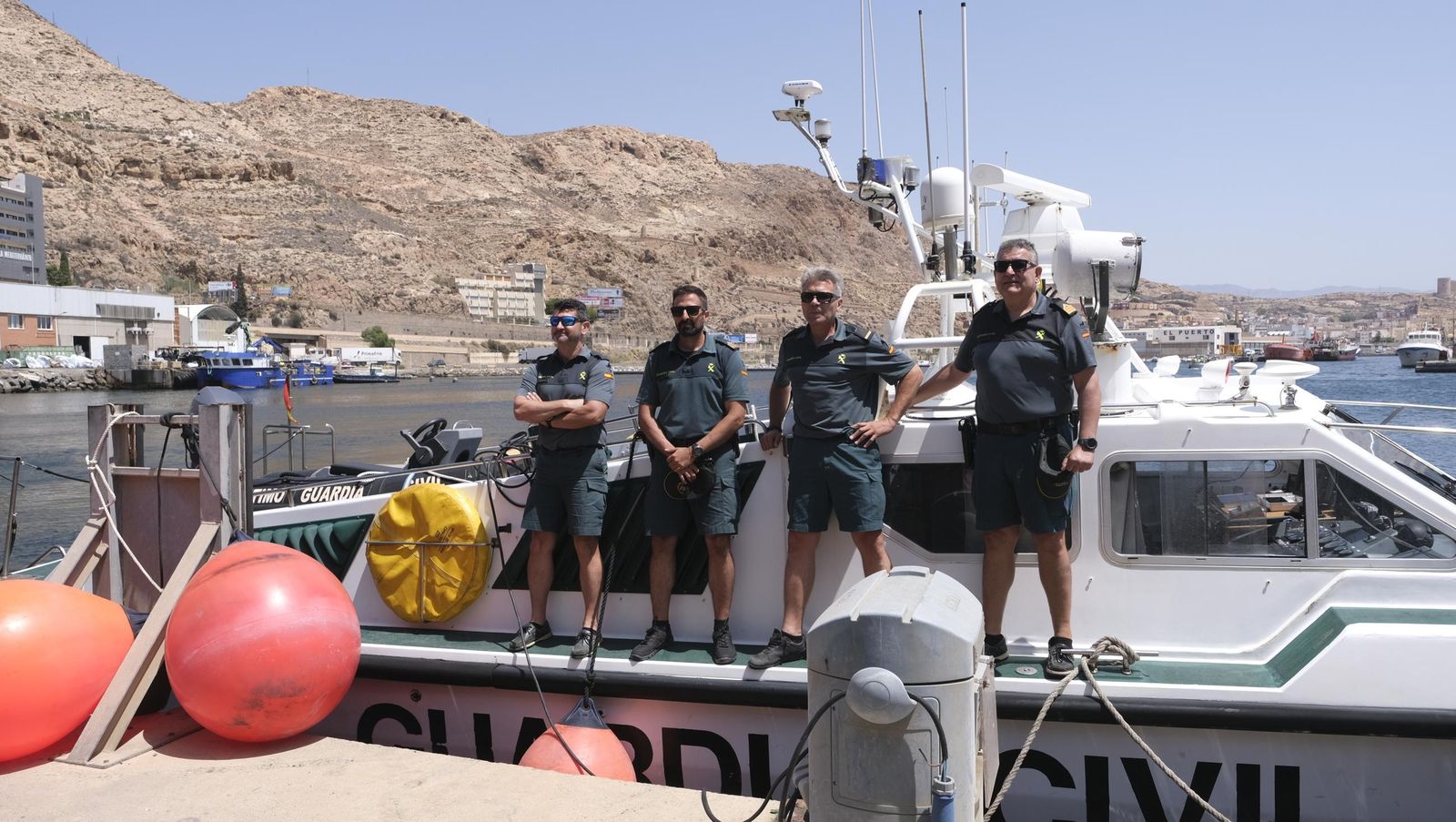 Patrullaje con el Servicio Marítimo de la Guardia Civil, en imágenes