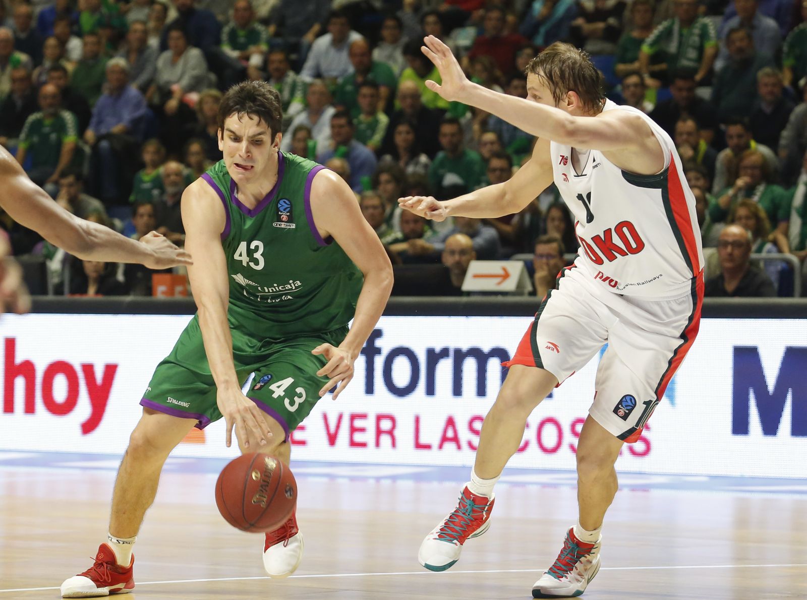 Las imágenes del Unicaja-Lokomotiv