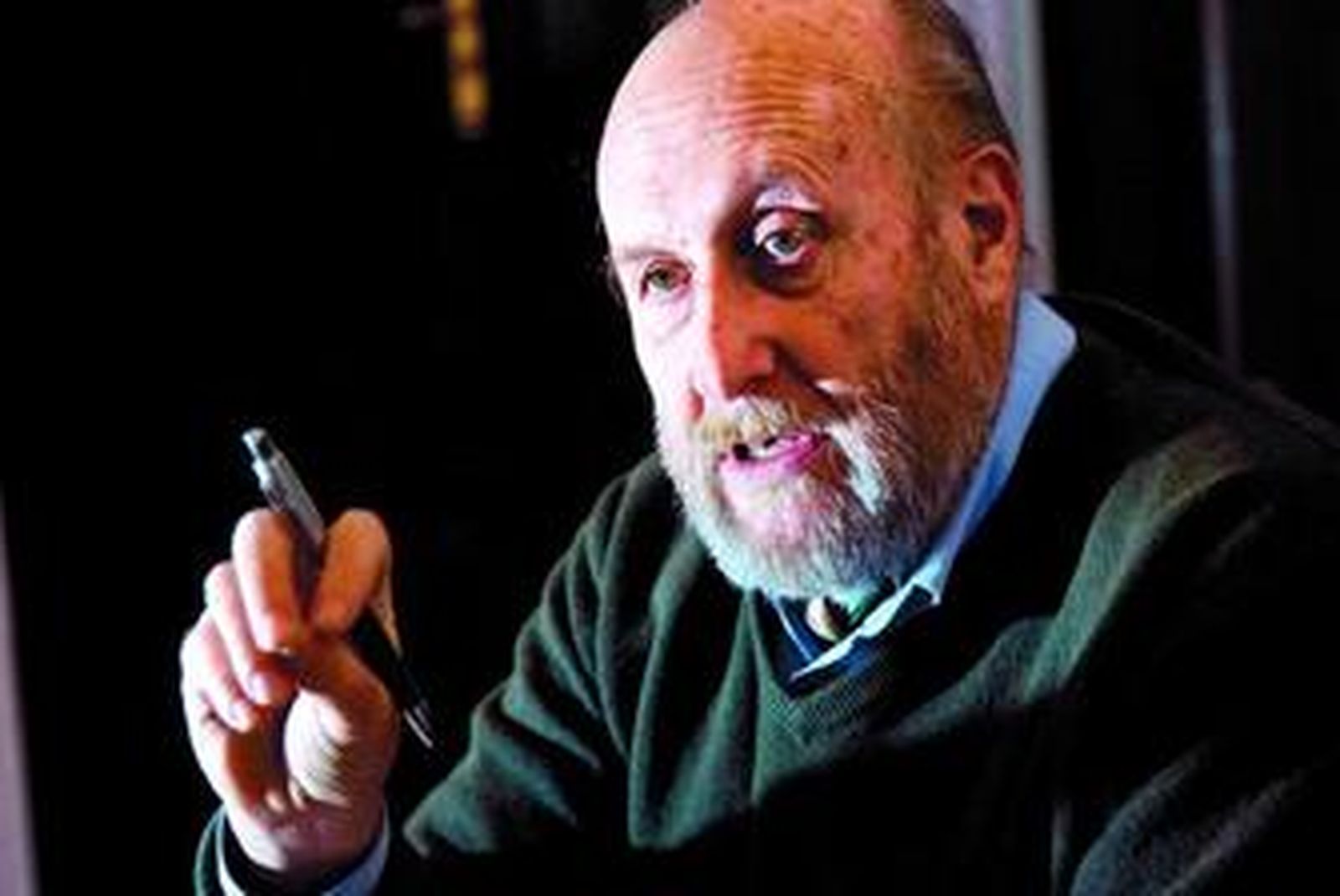 Fernando Hiraldo, durante la entrevista en la sede de la Estación Biológica de Doñana.