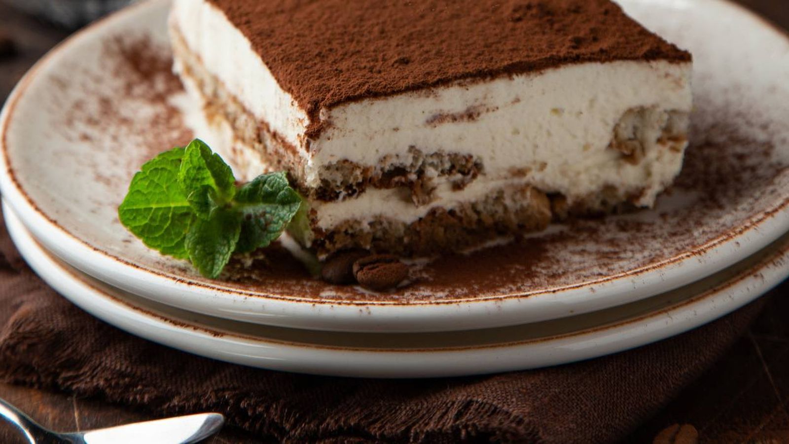 Tiramisú maridado con Pedro Ximénez.