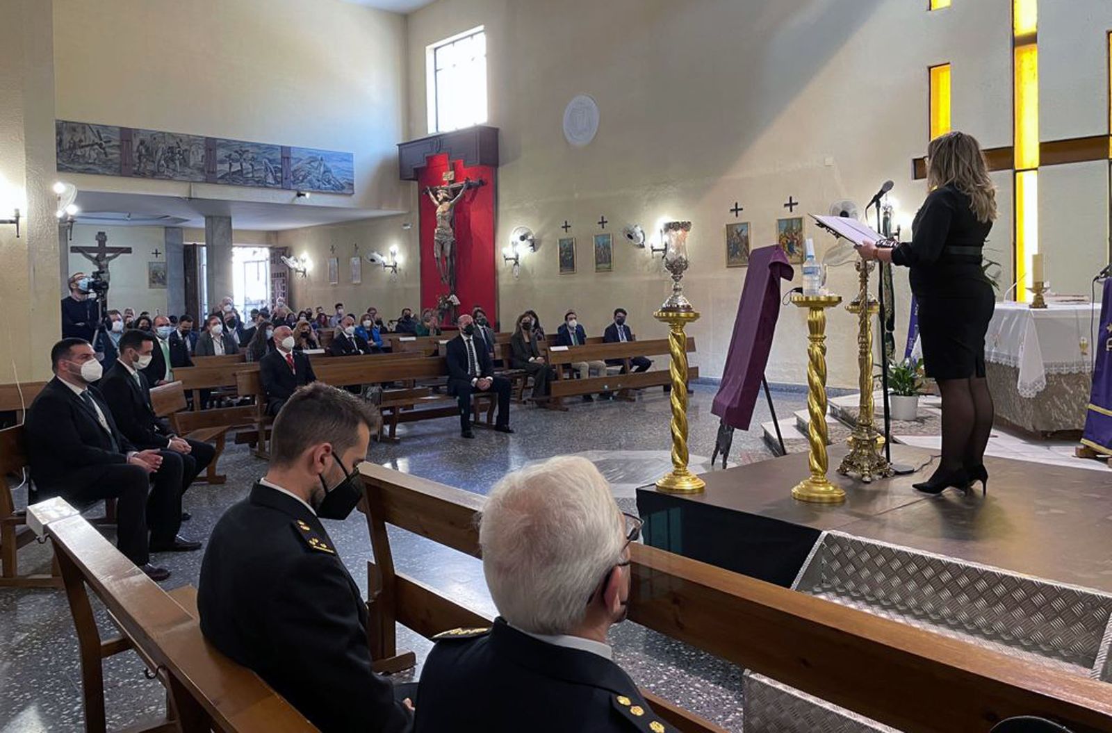 Laura Giménez leyó el pregón