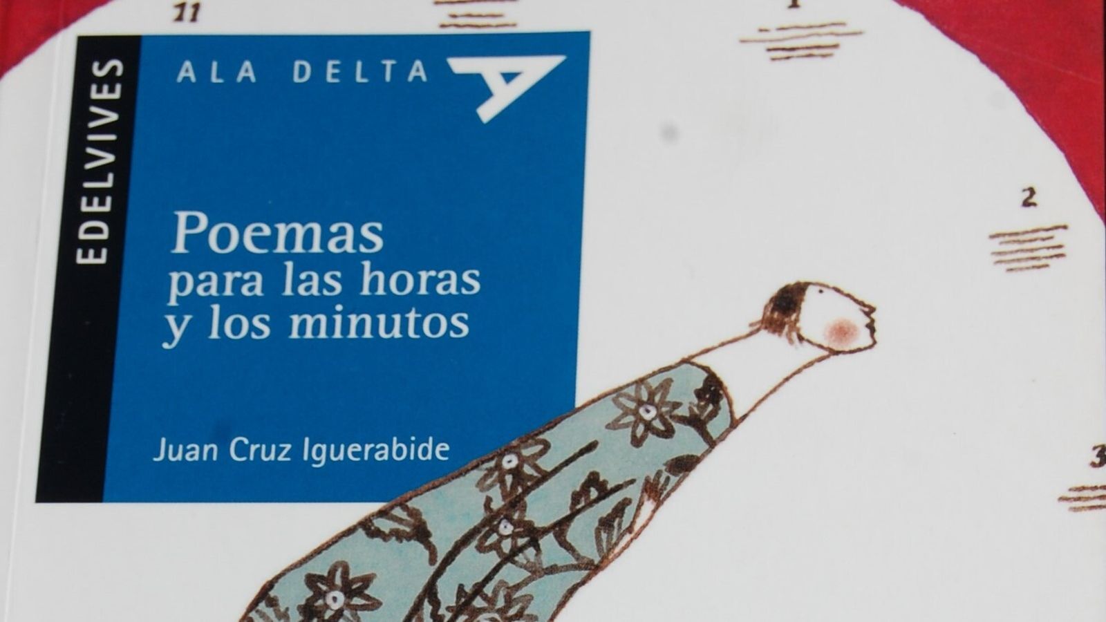 Portada del libro 'Poemas para las horas y los minutos'.